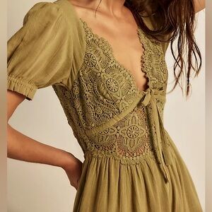 Free People All You Need Is Lace Midi
